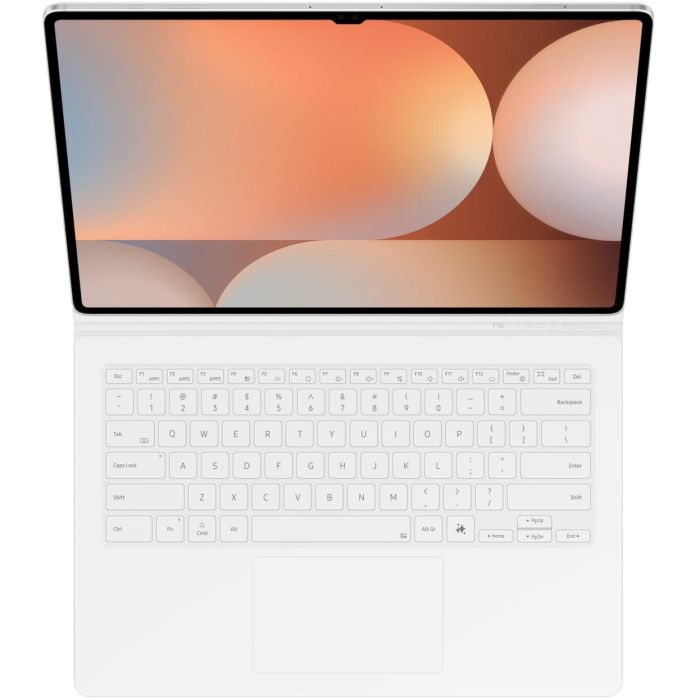 Samsung Book Cover Keyboard für Tab S10 Ultra/S9 Ultra white 10 Samsung Book Cover Keyboard für Tab S10 Ultra/S9 Ultra white 10