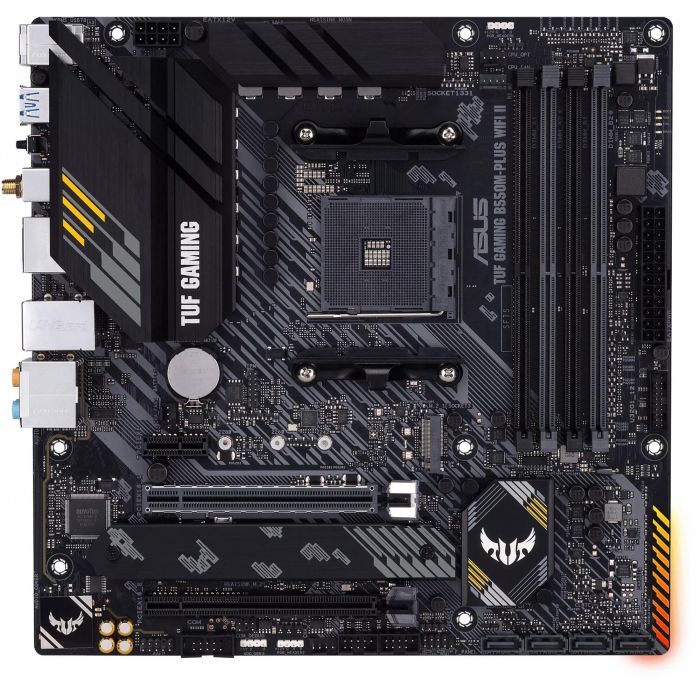 Asus TUF GAMING B550M-PLUS WiFi II AMD B550 Socket AM4 micro ATX - 90MB19Y0-M0EAY0 1