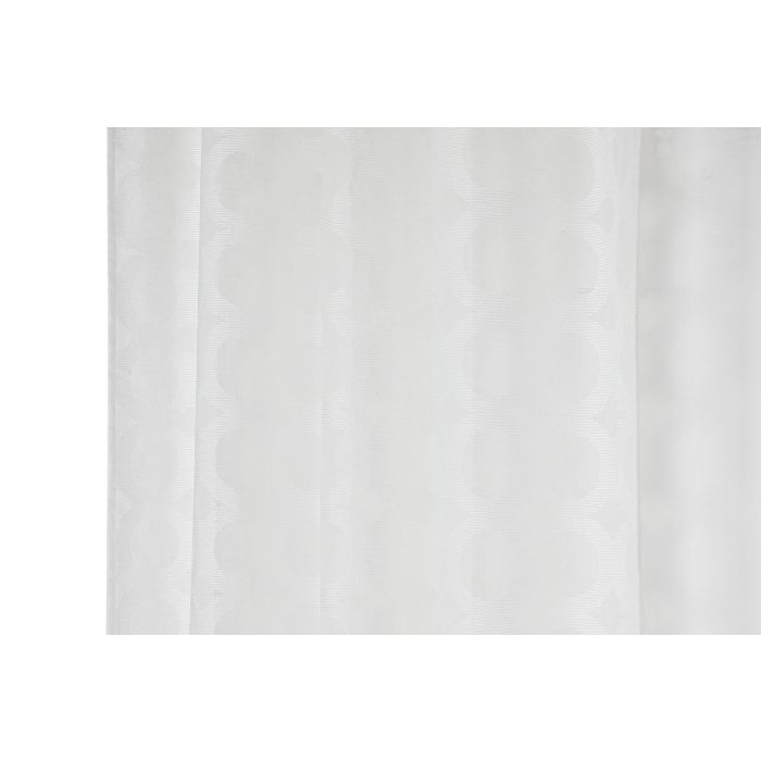 Cortina Urban DKD Home Decor Blanco 260 x 140 cm (2 Unidades) 3 Cortina Urban DKD Home Decor Blanco 260 x 140 cm (2 Unidades) 3