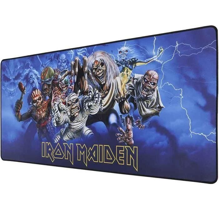 Alfombrilla de ratón XXL - SUBSONIC - Iron Maiden - 90 cm x 40 cm - Alfombrilla de escritorio para juegos - Licencia oficial 3 Alfombrilla de ratón XXL - SUBSONIC - Iron Maiden - 90 cm x 40 cm - Alfombrilla de escritorio para juegos - Licencia oficial 3