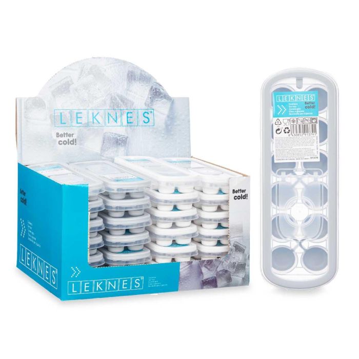 Cubitera 12 Huecos Silicona Surtidos Leknes 27X4CM (24 Unidades) 2 Cubitera 12 Huecos Silicona Surtidos Leknes 27X4CM (24 Unidades) 2