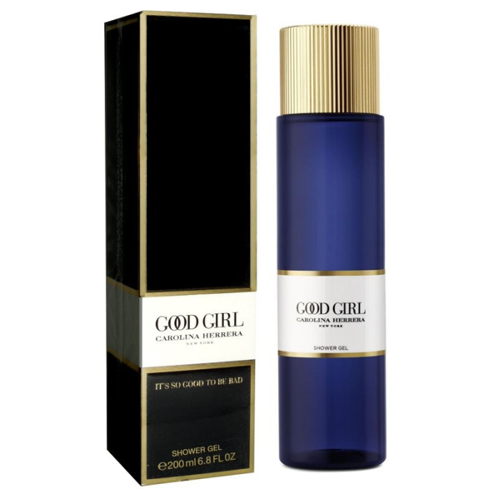 Carolina Herrera GOOD GIRL Gel de Baño y Ducha para Mujer 200 ml | Lujosa Fragancia Floral Oriental con Jazmín y Haba Tonka