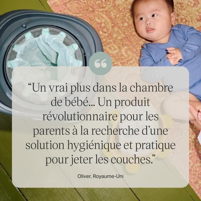 TOMMEE TIPPEE Starter Pack Twist & click Bandeja blanca + 6 recargas FFP 5