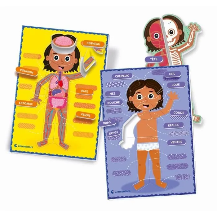 Clementoni CLE8005125527984 Montessori El Cuerpo Humano Juego Educativo para Niños 1 Clementoni CLE8005125527984 Montessori El Cuerpo Humano Juego Educativo para Niños 1