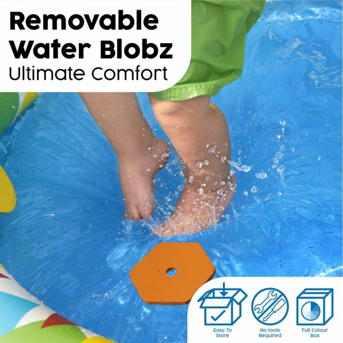 Bestway Piscina Hinchable Infantil Aprendizaje 120x117x46 cm +4 meses Jardin 52378 11