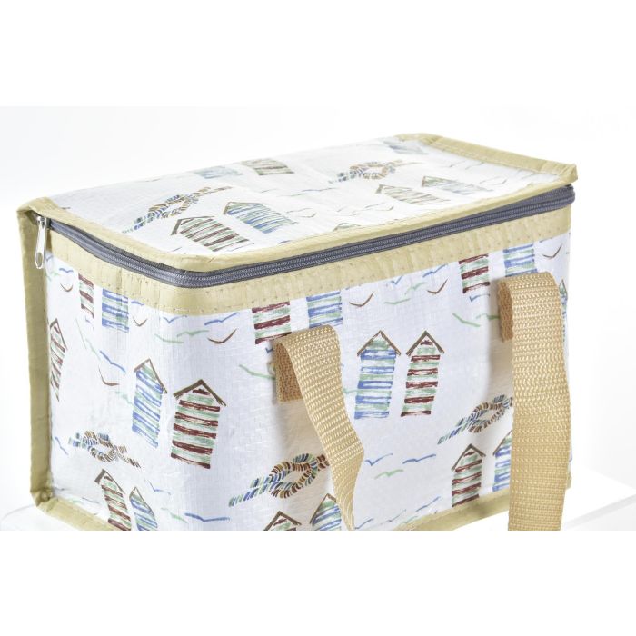 DKD Home Decor Bolsa Térmica Colección Salitre Azul Beige de PP y Nylon 14x13x21 cm (Pack de 6) 1 DKD Home Decor Bolsa Térmica Colección Salitre Azul Beige de PP y Nylon 14x13x21 cm (Pack de 6) 1