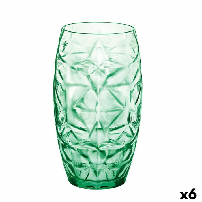 Vaso Oriente Verde Vidrio 470 ml (6 Unidades) 0 Vaso Oriente Verde Vidrio 470 ml (6 Unidades) 0