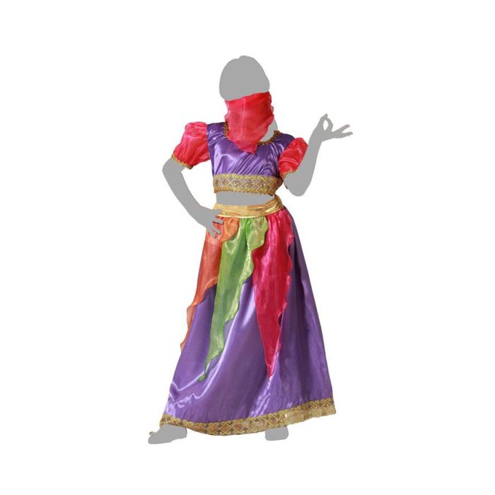 Disfraz Bailarina Árabe Multicolor Vestido Niña 3-4 Años 4 Disfraz Bailarina Árabe Multicolor Vestido Niña 3-4 Años 4