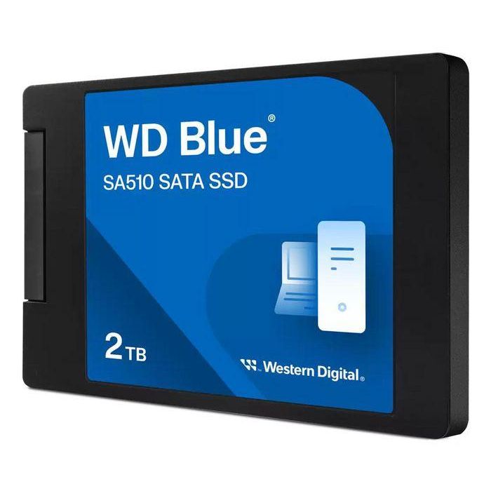 Western Digital WD Blue SA510 SSD SATA 2TB 2.5' / 7mm con Acronis True Image y Dropbox Professional 1