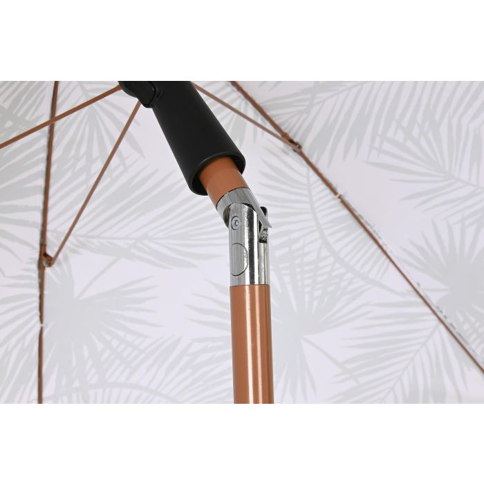 Parasol DKD Home Decor Blanco Verde 180 x 1 x 180 cm 5 Parasol DKD Home Decor Blanco Verde 180 x 1 x 180 cm 5