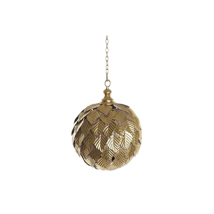 Lampara Techo Moderno DKD Home Decor Dorado 30 x 39 x 30 cm Lampara Techo Moderno DKD Home Decor Dorado 30 x 39 x 30 cm