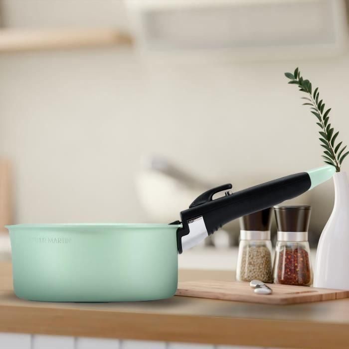 Arthur Martin AMV12 ART3508510106689 Batería de cocina de 8 piezas, apta para todas las fuentes de calor, inducción incluida. 3 Arthur Martin AMV12 ART3508510106689 Batería de cocina de 8 piezas, apta para todas las fuentes de calor, inducción incluida. 3