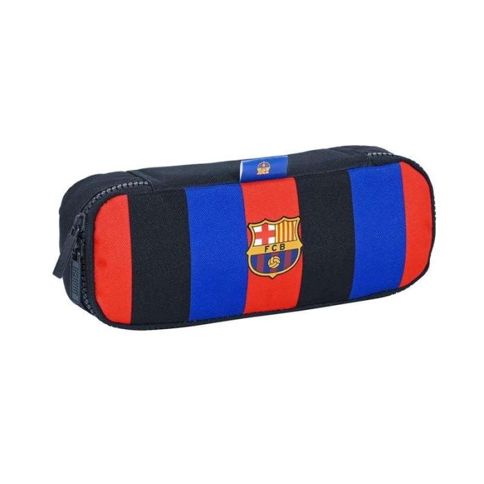 Estuche Escolar F.C. Barcelona Granate Azul marino (22 x 5 x 8 cm) 2