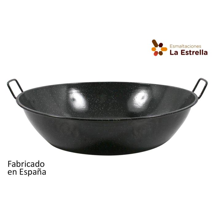 Paellera honda bordonada 65 cm - 50L Jaspeada - La Estrella (2 Unidades) Paellera honda bordonada 65 cm - 50L Jaspeada - La Estrella (2 Unidades)