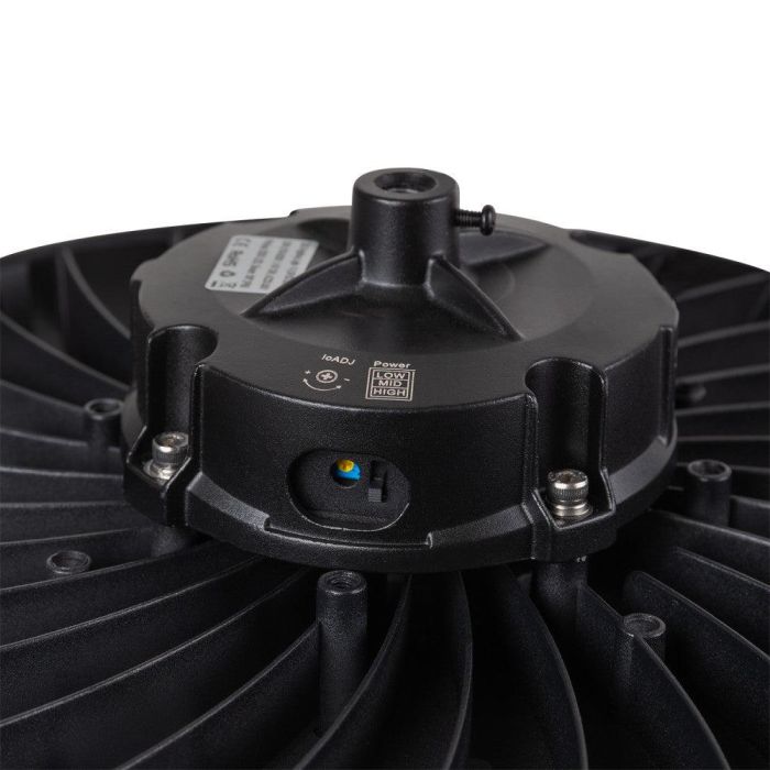 Campana LED UFO 200W Ajustable (120W-200W) 36000Lm 6000K Regulable 1-10V Chip Philips Driver Lifud IP65. Ref: 1916-NS-HB200W-S-CW 3