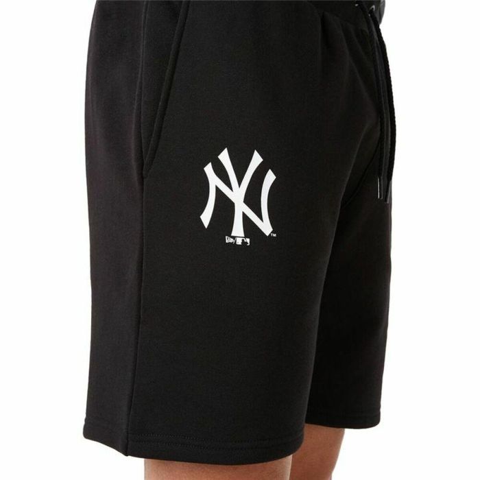 Pantalones Cortos Deportivos para Hombre New Era MLB Seasonal Team New York Negro XL 3