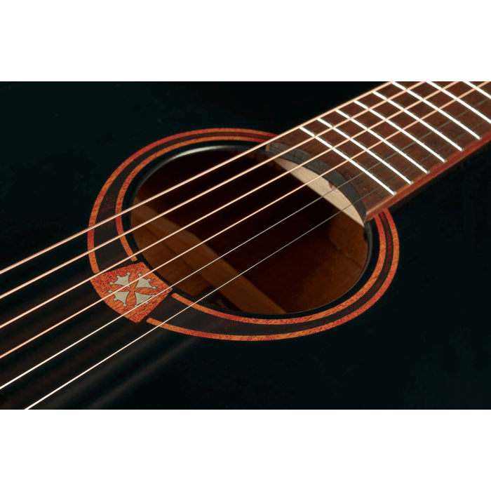 Guitarra Acústica Lâg Dreadnought Tramonatane 70 - Negro Satinado 8 Guitarra Acústica Lâg Dreadnought Tramonatane 70 - Negro Satinado 8