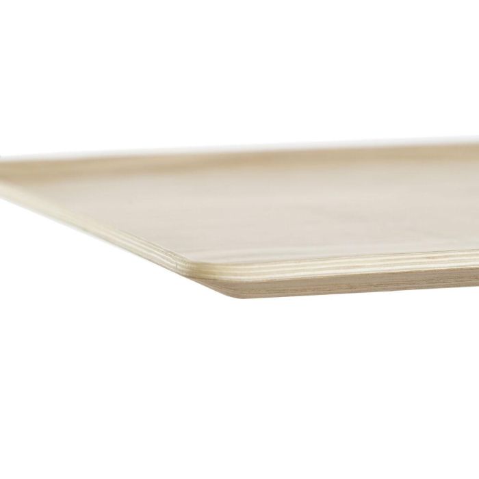 Bandeja Basicos DKD Home Decor Natural 28 x 0.8 x 36 cm 1