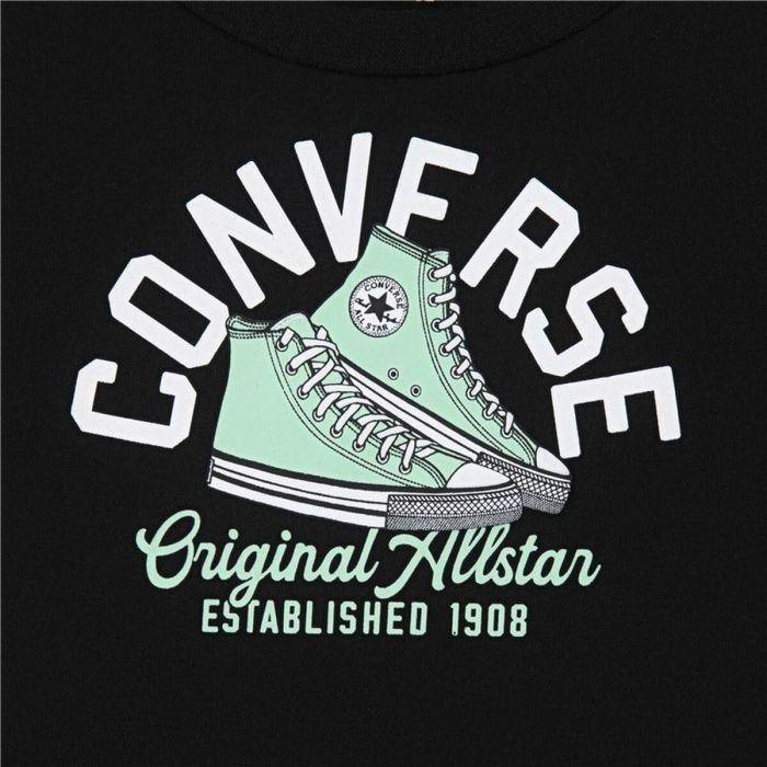 Conjunto Deportivo para Bebé Converse Cnvb Retro Remix Negro 3