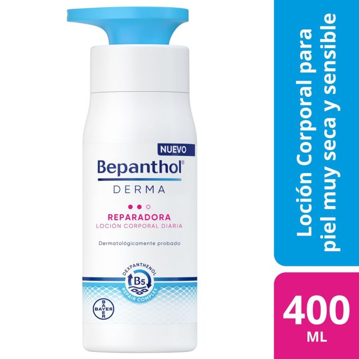 Loción Corporal Bepanthol BEPANTHOL DERMA 400 ml 6 Loción Corporal Bepanthol BEPANTHOL DERMA 400 ml 6