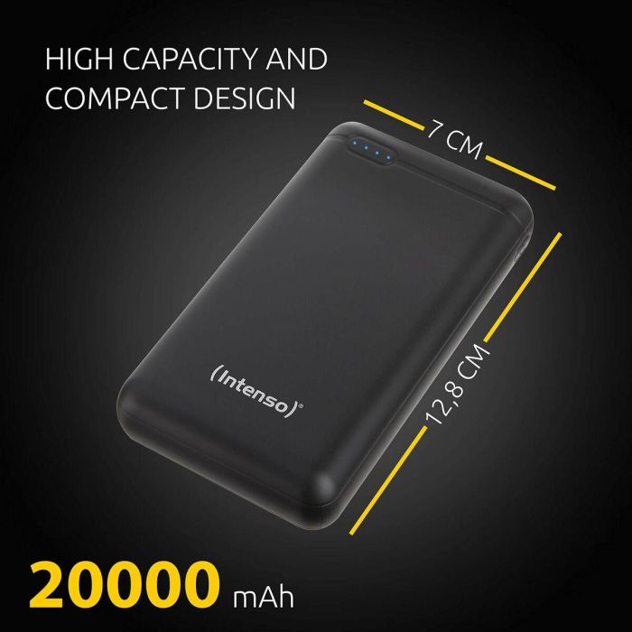 Intenso Powerbank XS20000 20000 mAh Negro - Polímero de litio - Ref: 7313550 9 Intenso Powerbank XS20000 20000 mAh Negro - Polímero de litio - Ref: 7313550 9