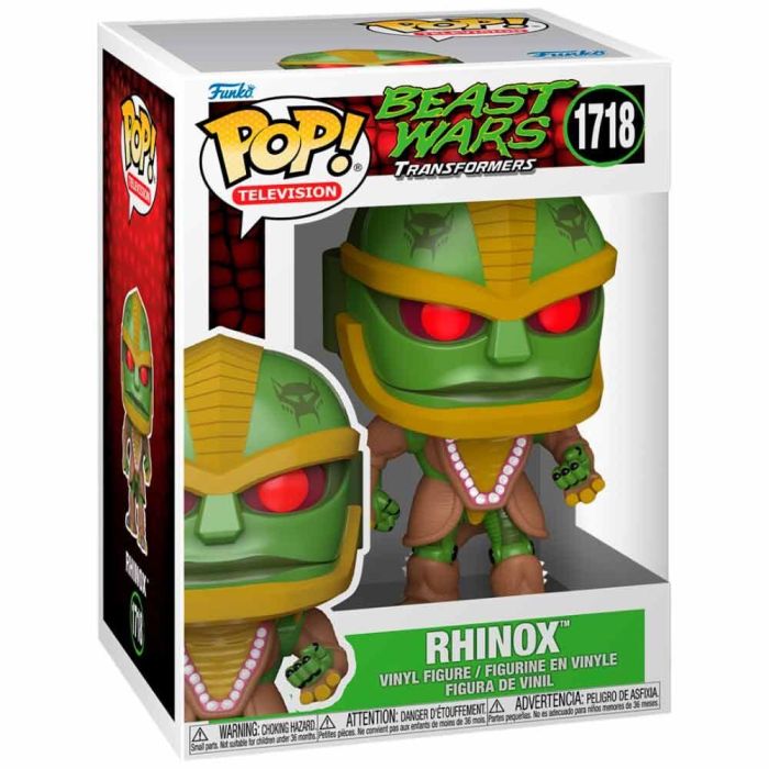 Figura POP Transformers Beast Wars Rhinox 0 Figura POP Transformers Beast Wars Rhinox 0
