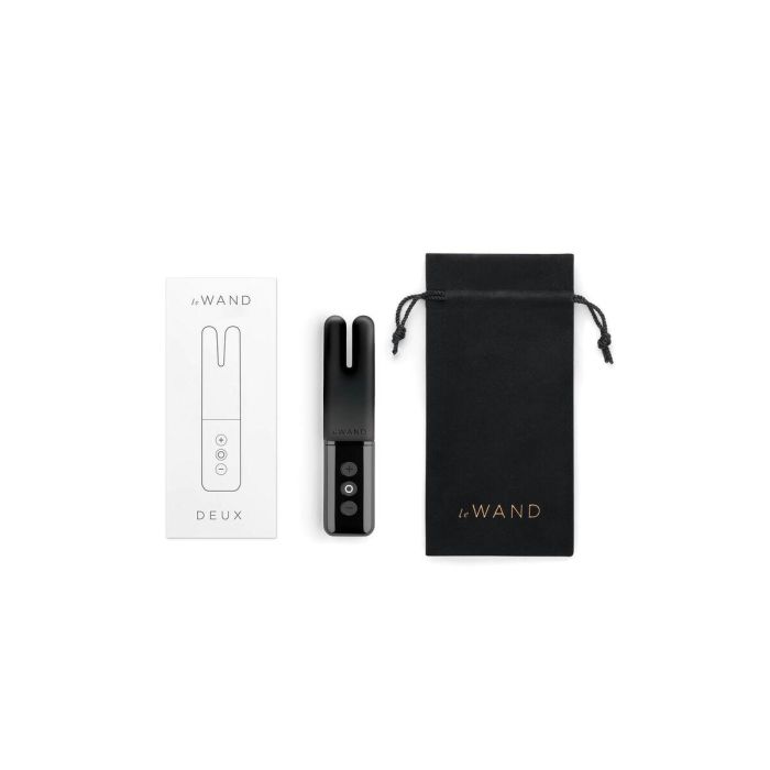Mini Vibrador Le Wand Deux Negro 1 Mini Vibrador Le Wand Deux Negro 1