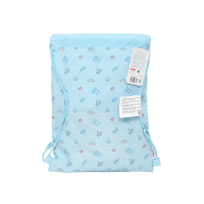 Bolsa Mochila con Cuerdas Mickey Mouse Clubhouse Baby Azul 26 x 34 x 1 cm 4