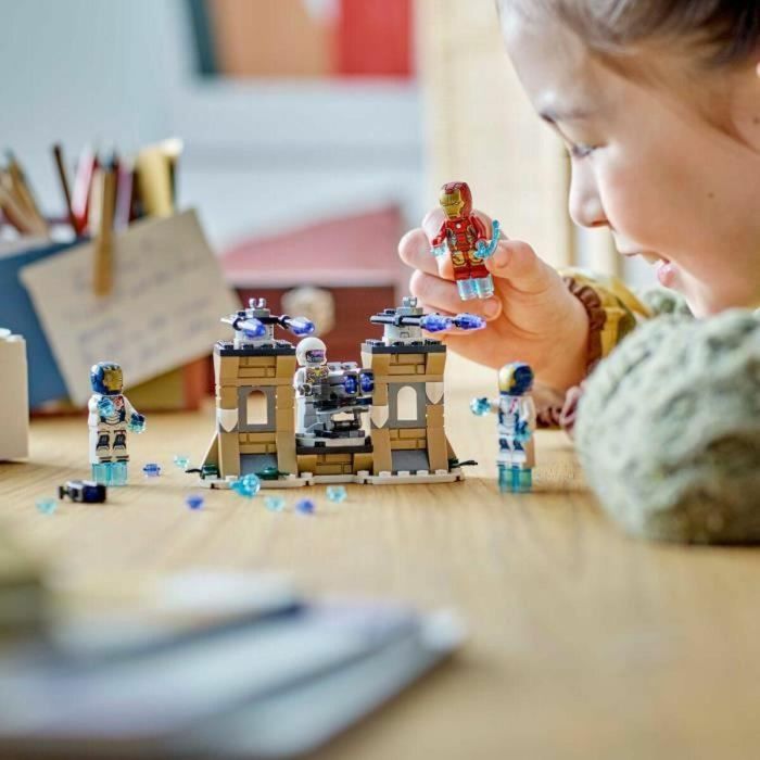 LEGO 76288 Iron Man y la Legión de Hierro contra el Soldado Hydra, Set de Los Vengadores 3