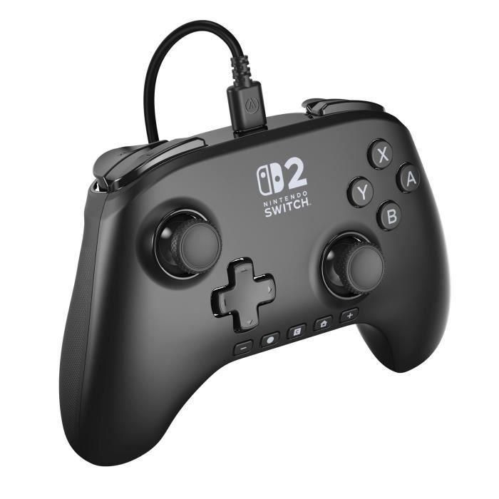 Mando con cable para Nintendo Switch - Negro - Potencia A 1 Mando con cable para Nintendo Switch - Negro - Potencia A 1