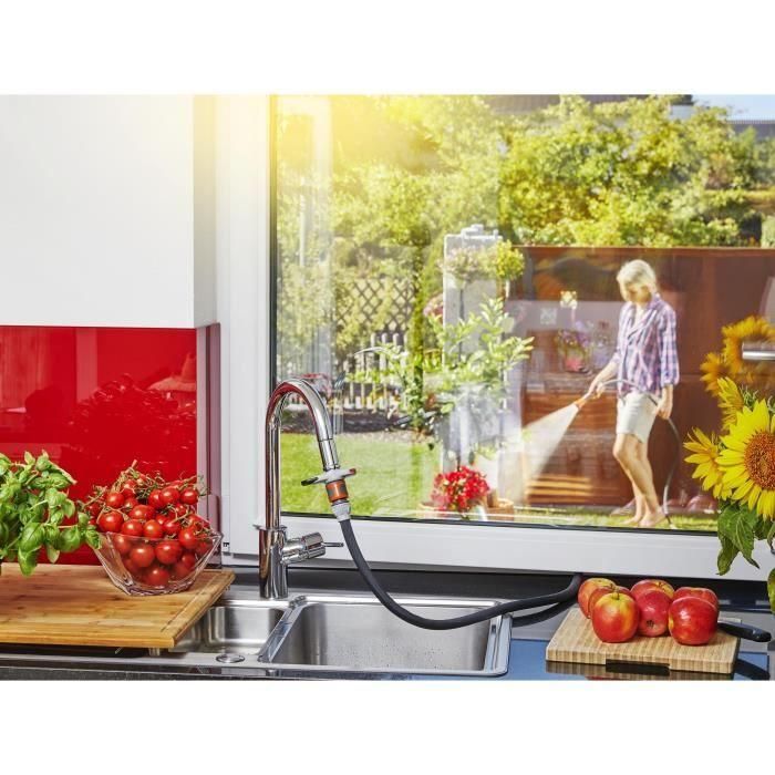 Gardena Adaptador para grifo de interior rosca m22x1 hembra, m24x1 macho 4