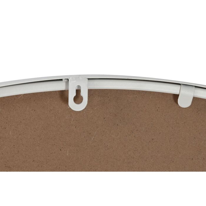 Espejo de pared Home ESPRIT Blanco Metal Espejo Moderno 100 x 2 x 100 cm 1 Espejo de pared Home ESPRIT Blanco Metal Espejo Moderno 100 x 2 x 100 cm 1
