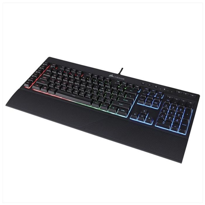 Corsair K55 RGB PRO Teclado Gaming USB Español con Retroiluminación RGB, Anti-Ghosting, Reposamuñecas, Resistente Salpicaduras IP42 Corsair K55 RGB PRO Teclado Gaming USB Español con Retroiluminación RGB, Anti-Ghosting, Reposamuñecas, Resistente Salpicaduras IP42