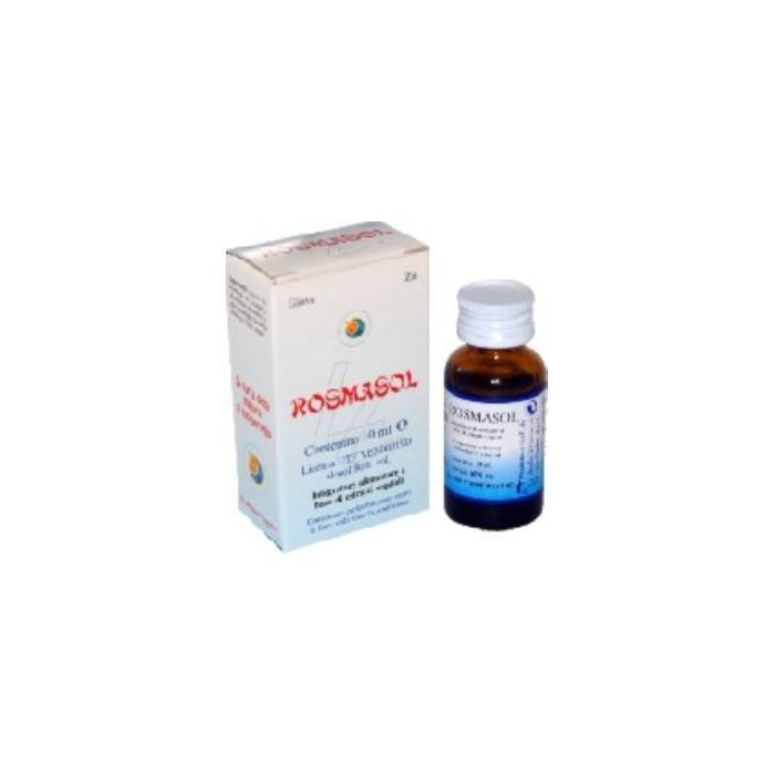 HERBOPLANET Rosmasol Gotas 10ml - Aceite Esencial de Romero para Alteraciones Hepáticas, Dispepsia y Trastornos Cutáneos