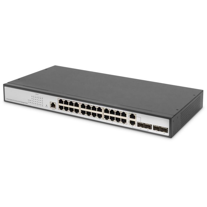 Digitus Switch Gigabit gestionado 24 puertos negro 0 Digitus Switch Gigabit gestionado 24 puertos negro 0