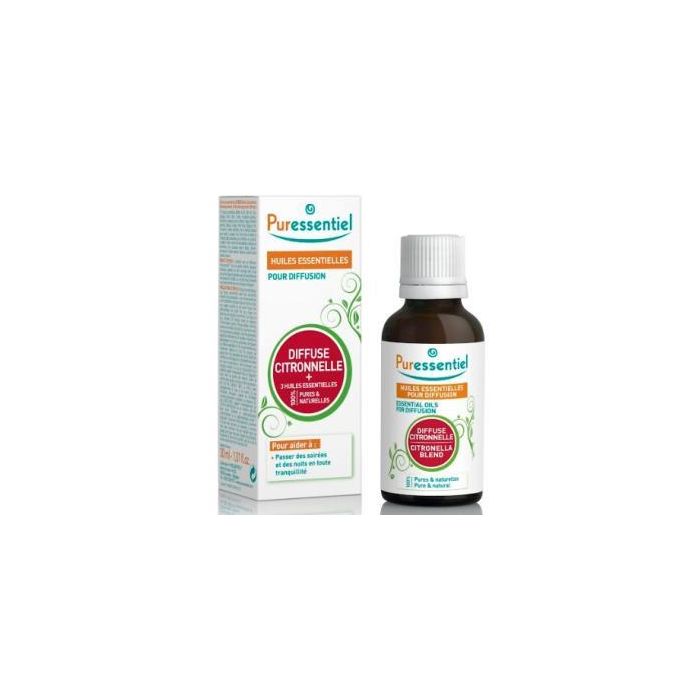 Puressentiel Sinergia Aceites Esenciales para Difusión Anti-Picaduras 30ml