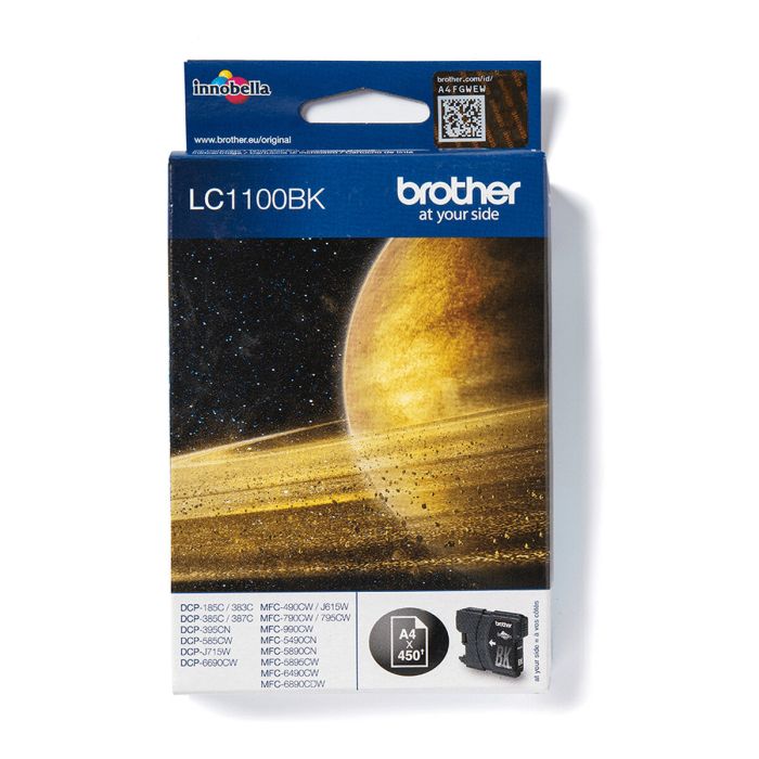 Cartucho de Tinta Original Brother DCP-385C/ MFC-6490CW/5490CN Negro (5 Unidades) 2