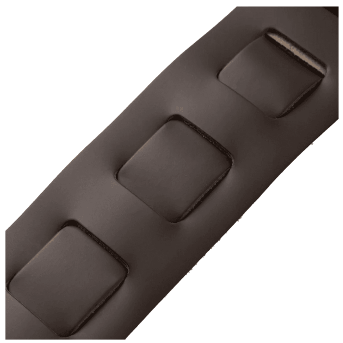 Correa Levy´S Amped Leather Series 3" - Marrón Oscuro Levys 4