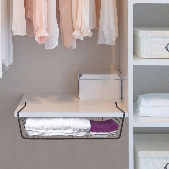 Je cherche une Idee Cesta Colgante 40x26 cm, Altura 14 cm para Armario 3