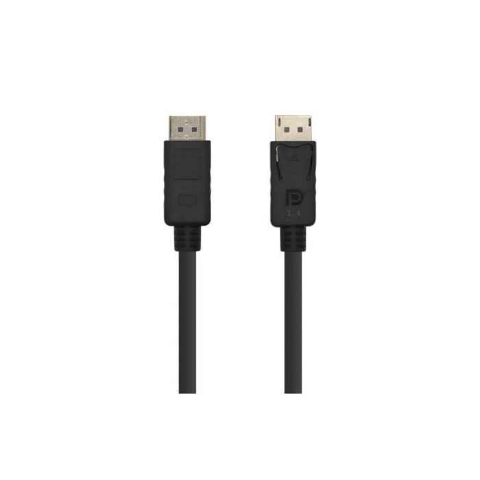 AISENS CABLE DISPLAYPORT V1.4 8K@60HZ, DP/M-DP/M, NEGRO, 3.0M AISENS CABLE DISPLAYPORT V1.4 8K@60HZ, DP/M-DP/M, NEGRO, 3.0M