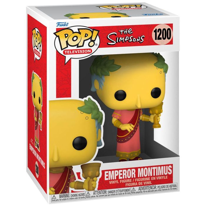 Funko Pop The Simpsons Emperador Montimus Figura de Vinilo 9 cm 2 Funko Pop The Simpsons Emperador Montimus Figura de Vinilo 9 cm 2