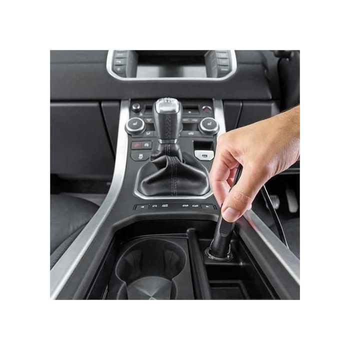 Black+Decker NVB-12-AV Aspirador de Mano para Coche 12V, 5m Cable, Filtración Doble Acción - RECOGETODO AUTOMÓVIL 1 Black+Decker NVB-12-AV Aspirador de Mano para Coche 12V, 5m Cable, Filtración Doble Acción - RECOGETODO AUTOMÓVIL 1