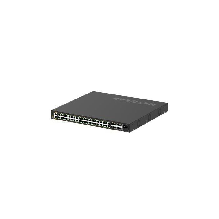 NETGEAR Gsm4248P-100Eus Conmutador de 48 puertos, 40xPoE+ 480W, 8xSFP+