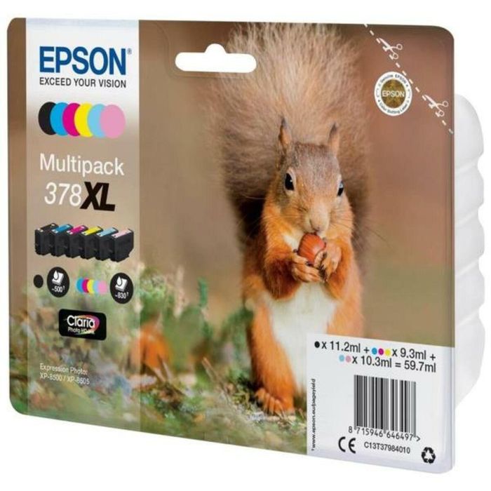 Cartucho de Tinta Compatible Epson 378XL Multicolor 1