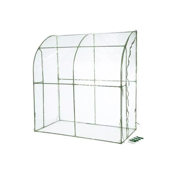 Nature Invernadero de jardín NAT8711338204320 H215 x 200 x 100 cm 0 Nature Invernadero de jardín NAT8711338204320 H215 x 200 x 100 cm 0