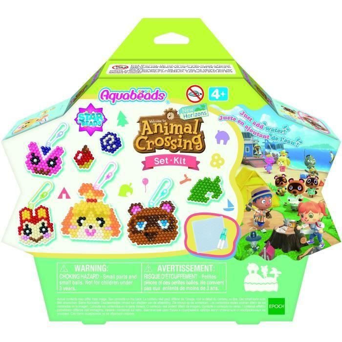 AQUABEADS Animal Crossing: New Horizons Kit para niños AQUABEADS Animal Crossing: New Horizons Kit para niños