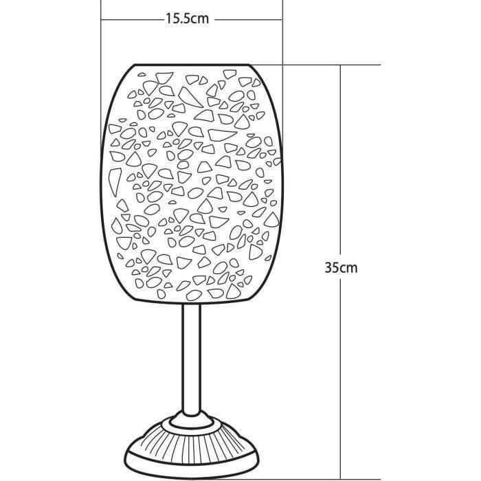 Farol solar - GALIX - G2003 - Metal cobre - LED blanco 10 lúmenes - H35 cm 2 Farol solar - GALIX - G2003 - Metal cobre - LED blanco 10 lúmenes - H35 cm 2