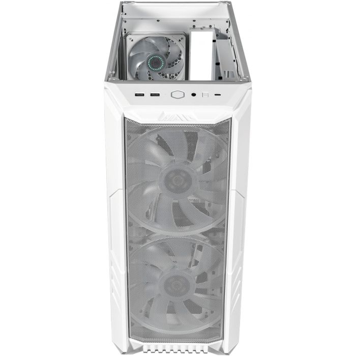 Cooler Master HAF 500 Caja PC Midi Tower Blanco ARGB Cristal Templado (H500-WGNN-S00) - Compatible E-ATX, 2x Ventiladores 200mm, RGB 0 Cooler Master HAF 500 Caja PC Midi Tower Blanco ARGB Cristal Templado (H500-WGNN-S00) - Compatible E-ATX, 2x Ventiladores 200mm, RGB 0