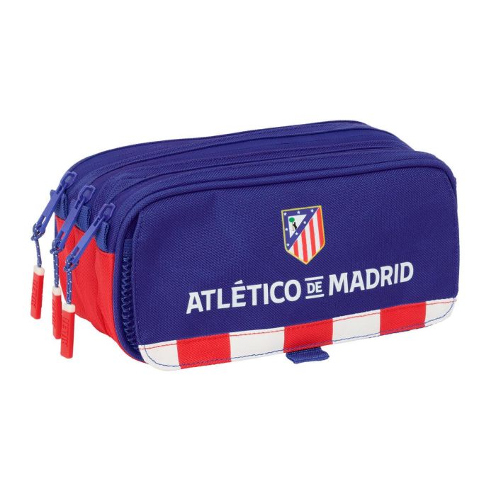Portatodo Triple Atlético Madrid Azul Blanco Rojo 21,5 x 10 x 8 cm 0 Portatodo Triple Atlético Madrid Azul Blanco Rojo 21,5 x 10 x 8 cm 0