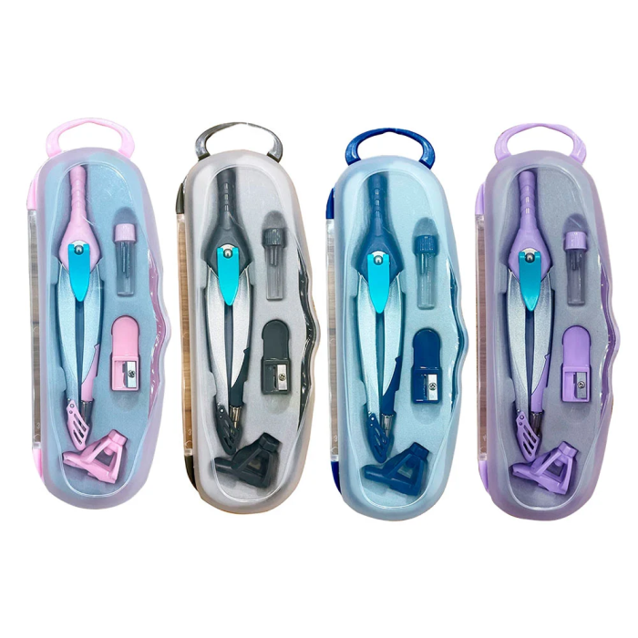 Liderpapel Compás con Bloqueo de Brazos y Adaptador Universal, Incluye Tubo de Minas y Expositor con 12 Unidades Colores Surtidos 4 Liderpapel Compás con Bloqueo de Brazos y Adaptador Universal, Incluye Tubo de Minas y Expositor con 12 Unidades Colores Surtidos 4